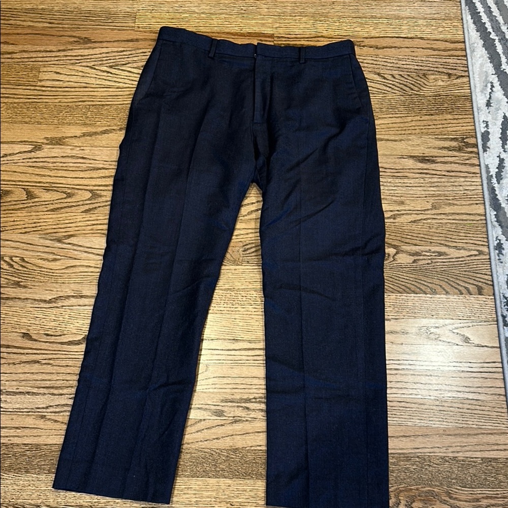Banana Republic Men's Dark Blue Dress Pants